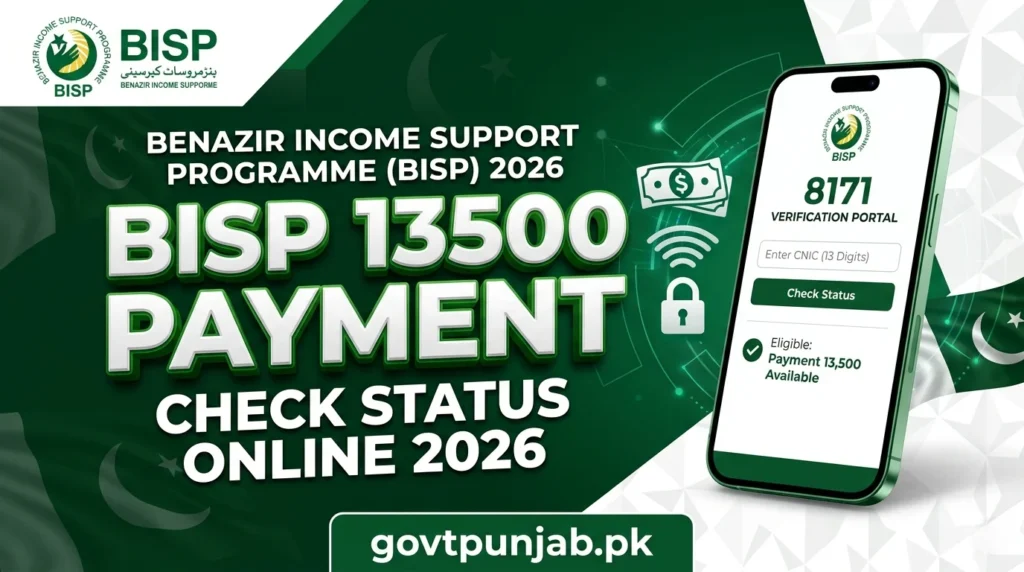 Bisp Payment 13500 check status online