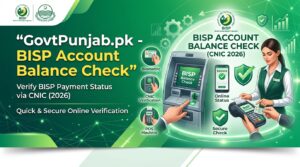 BISP Account Balance Check by CNIC ATM and POS Guide