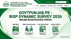 BISP Dynamic Survey Online Registration Step-by-Step Guide